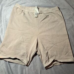 Skims Beige Shorts